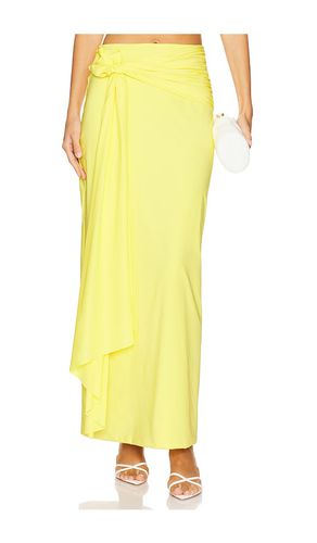 Crisol Maxi Skirt in Lemon - Maygel Coronel - Modalova