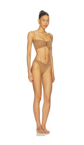Nimys Bikini Set in Brown - Maygel Coronel - Modalova