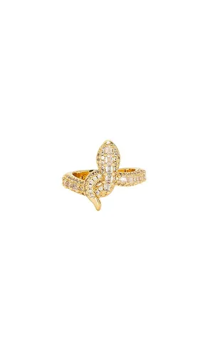 Pave Snake Ring in . Size 5. Also in 6, 7 - Mazin Jewels - Modalova