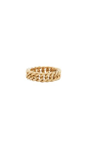 Chain Link Ring in . Size 7. Also in 8 - Mazin Jewels - Modalova