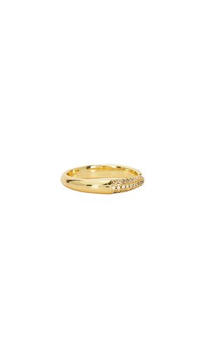 Open Rivet Ring in - Mazin Jewels - Modalova