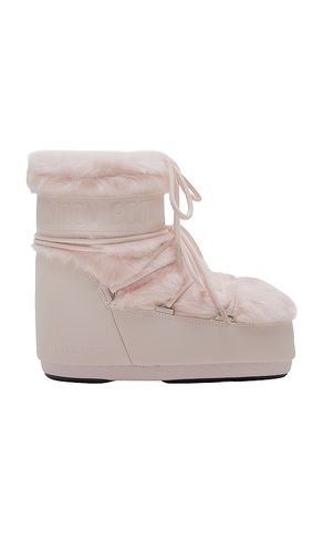 Kids Icon Low Faux Fur Boot in . Taglia 33-35. Also in 36-38 - MOON BOOT - Modalova