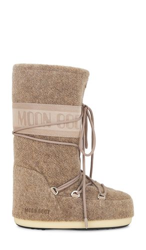 Icon Felt Boot in Tan. - size 42/44 (also in 45/47) - MOON BOOT - Modalova