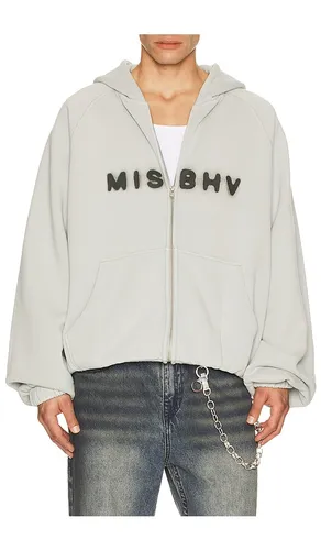 Community Zipped Hoodie in Grey. - size L (also in M, S, XL/1X) - MISBHV - Modalova