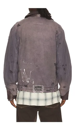 Paint Splatter Canvas Work Jacket in . Size L. Also in M, S - MISBHV - Modalova