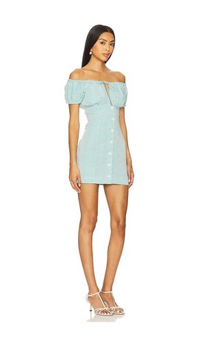 Bubble Tie Mini Dress in Baby Blue. - size M (also in S) - MATTHEW BRUCH - Modalova