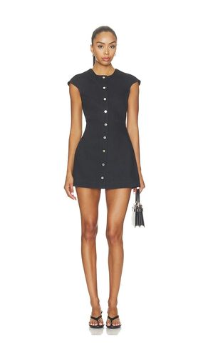 Cap Sleeve Denim Mini Dress in . Size 0. Also in 2, 4, 6 - MATTHEW BRUCH - Modalova