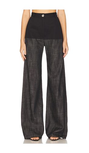 High-Waist Combo Pant in Blue. - size 2 (also in 4, 6, 8) - MATTHEW BRUCH - Modalova