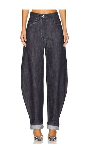 High-Waist Barrel Jeans in Denim-Dark. - size 3 (also in 4) - MATTHEW BRUCH - Modalova