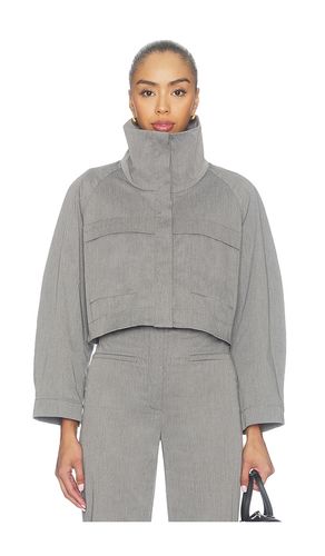 X REVOLVE Funnel Neck Swing Jacket in . Taglia L. Also in M, S, XS - MATTHEW BRUCH - Modalova
