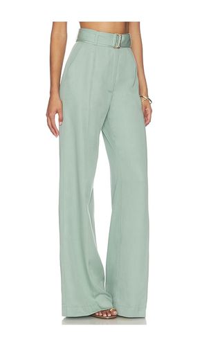 Belted Wide Leg Trouser in . Size 0. Also in 10, 4 - MATTHEW BRUCH - Modalova