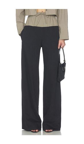 Drawstring Combo Pant in . Taglia L. Also in M, S, XS - MATTHEW BRUCH - Modalova