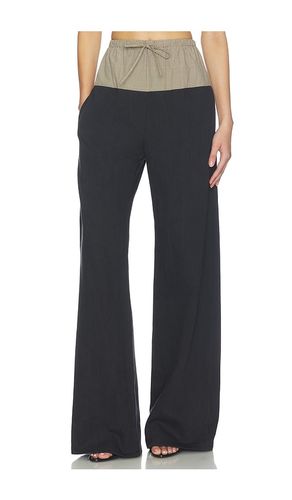 Drawstring Combo Pant in . Taglia M. Also in S - MATTHEW BRUCH - Modalova