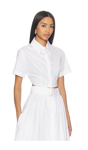 Cropped Tie Back Button Up in . Size S. Also in L - MATTHEW BRUCH - Modalova