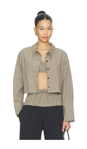 Cropped Oversized Button Down Top in . Size L. Also in M - MATTHEW BRUCH - Modalova