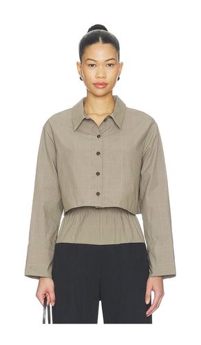 Cropped Oversized Button Down Top in . Size L. Also in M - MATTHEW BRUCH - Modalova