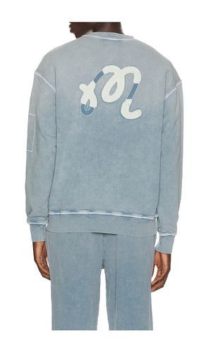 Range Fragment Sweatshirt in Blue. - size L (also in M, S, XL/1X) - Malbon - Modalova