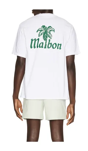 Bermuda Playa Tee in White. - size L (also in M, S) - Malbon - Modalova