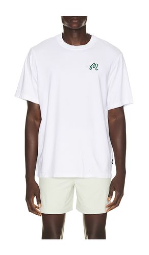 Bermuda playa tee in color white size S (also in M, L, XL/1X) - Malbon - Modalova