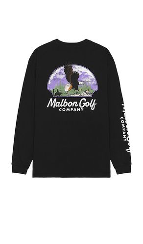 Eagle Long Sleeve Tee in . - size L (also in M, S) - Malbon Golf - Modalova