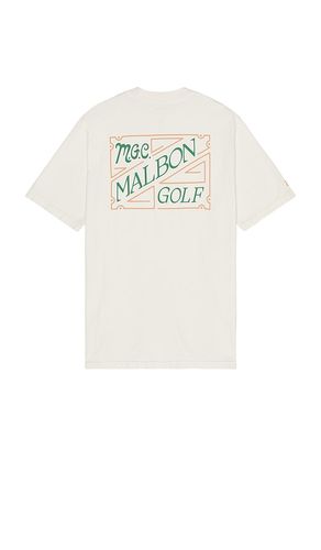 Villa Tee in Cream. - size L (also in M, S, XL/1X) - Malbon Golf - Modalova