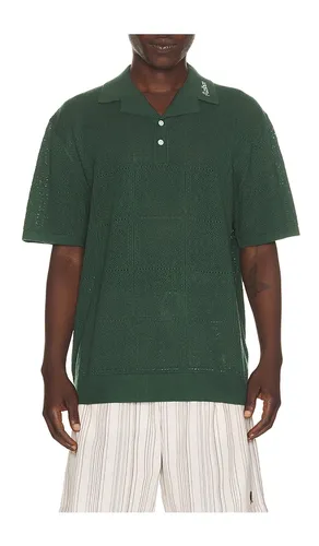 Resort Crochet Polo in . Size L. Also in M, S - Malbon - Modalova