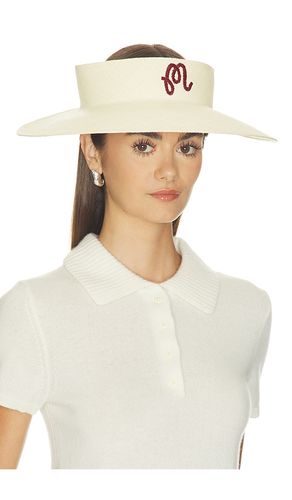 Hortensia Visor Hat in - Malbon - Modalova