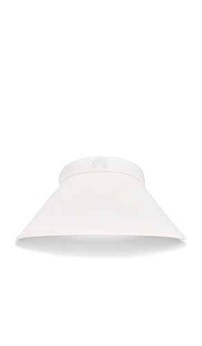 Claire visor in color white size all - Malbon - Modalova