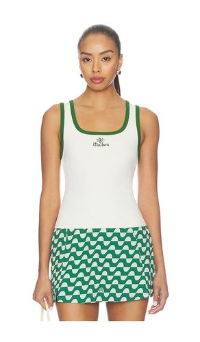 Abella Tank Top in Ivory. - size XS (also in S, M, L) - Malbon - Modalova