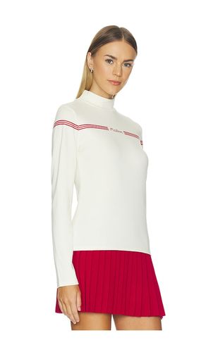 Sierra Mockneck Top in Cream. - size L (also in M, S, XS) - Malbon - Modalova