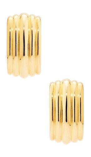 Pendientes en color oro metálico talla all - MEGA - Modalova
