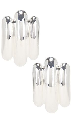 MEGA OHRRINGE in Metallic Silver - MEGA - Modalova