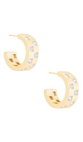 Pendientes en color oro metálico talla all - MEGA - Modalova