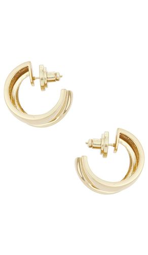 Chunky Double Hoop Earrings in - MEGA - Modalova