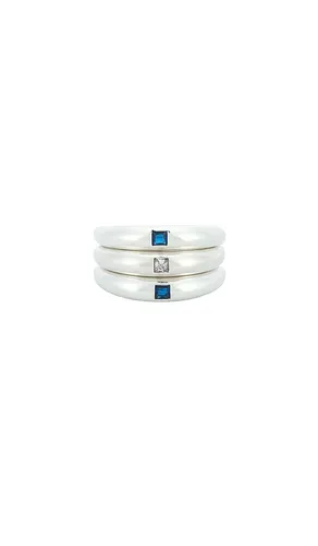Gypsy Blue Stacked Ring in . Size 6. Also in 7, 8 - MEGA - Modalova