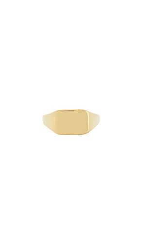Signet Pinky Ring in . Size 3. Also in 4 - MEGA - Modalova