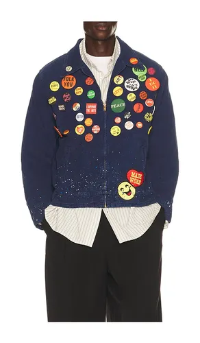 Button Ban Jacket in . Size L. Also in M, S, XL/1X - Madeworn - Modalova