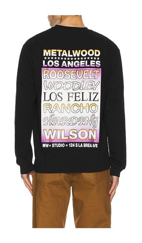 Flyer Long Sleeve Tee in . Taglia M. Also in S - Metalwood Studio - Modalova