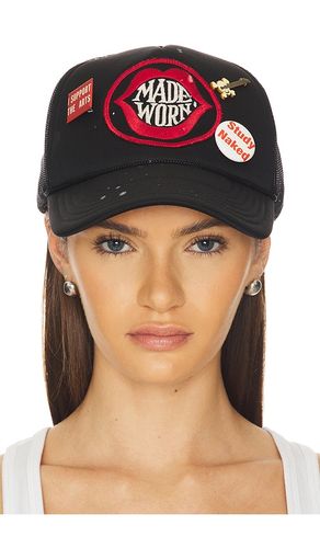 Madeworn Kiss My Lips Cap in Black - Madeworn - Modalova