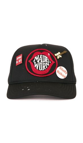 Madeworn Kiss My Lips Cap in Black - Madeworn - Modalova