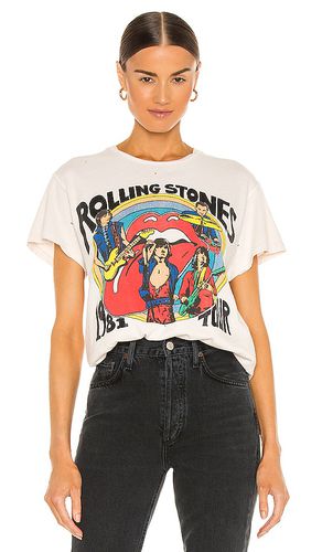 Camiseta gráfica the rolling stones en color blanco talla L en - White. Talla L (también en M, S, XL, XS) - Madeworn - Modalova