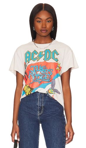 ACDC Tee in White. - size L (also in M, S) - Madeworn - Modalova