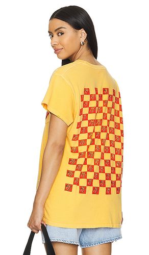 Rolling Stones Tee in Yellow in Yellow. - size L (also in M, S, XS) - Madeworn - Modalova