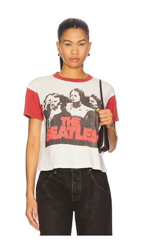 The Beatles Crop Tee in Ivory,Red. - size M (also in S, XS) - Madeworn - Modalova