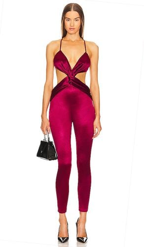 X REVOLVE Zlata Jumpsuit in Burgundy. - size M (also in S) - Michael Costello - Modalova