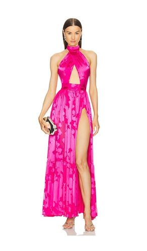 X REVOLVE Carolina Gown in Pink. - size L (also in M, S, XL, XS, XXS) - Michael Costello - Modalova