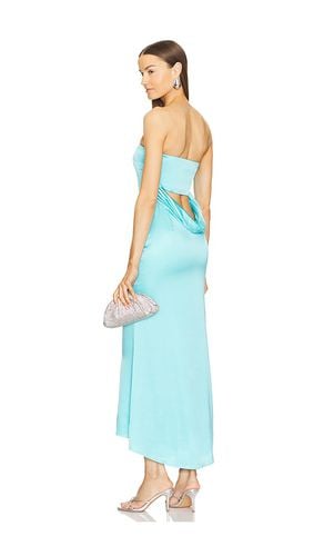 X REVOLVE Perla Midi Dress in Teal. - size L (also in M, S, XL, XS, XXS) - Michael Costello - Modalova