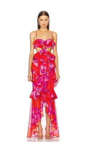 X REVOLVE Abby Gown in Red. - size L (also in M, XS) - Michael Costello - Modalova