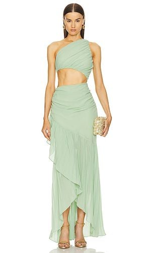 X REVOLVE Britney Gown in Green. - size M (also in L, S, XL, XS, XXS) - Michael Costello - Modalova