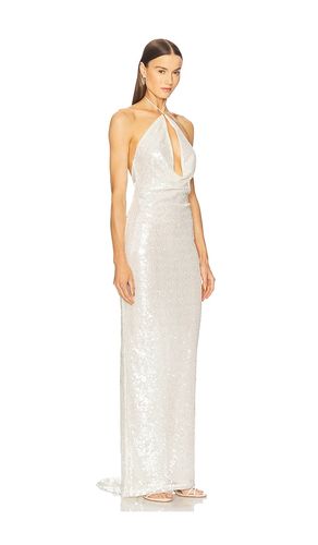 X REVOLVE Lucie Gown in Metallic Neutral. - size S (also in M, XL) - Michael Costello - Modalova
